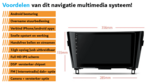 Nissan Qashqai / X-trail 2014-2020 navigatie draadloos Car link en Android 11 | DDR4 octa core | DAB+ autoradio | Full HD 10” scherm