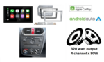 Wireless Apple Carplay & Android auto voor Opel Astra Corsa Vivaro Zafira en meer (zilver) navigatie Audiovolt XPA-675BT