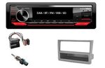 DAB / BT autoradio Opel Astra G, Corsa C, Vectra C, Vivaro (Grijs) en meer modellen | 4×50 watt | multicolor | Audiovolt AMS-450DAB