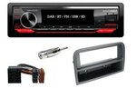 DAB / BT autoradio Fiat Croma 2005-2010 | 4×50 watt | multicolor | Audiovolt AMS-450DAB