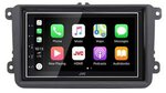 JVC Carplay en Android auto DAB+ autoradio navigatie voor FIAT Idea (350) 2003-2007