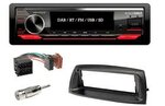 DAB / BT autoradio Fiat Punto (188) 1999-2010 | 4×50 watt | multicolor | Audiovolt AMS-450DAB