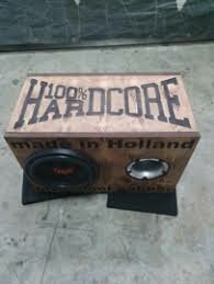 100% HARDCORE prijs is inc subwoofer