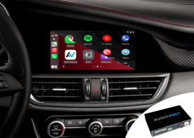 Wireless CarPlay/Android interface Alfa Romeo Stelvio / Giulia 16-19 Modellen