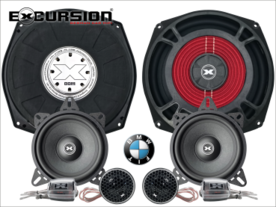 EXCURSION PX 8.3B - 20cm BMW 3-Way Underseat Sub Set