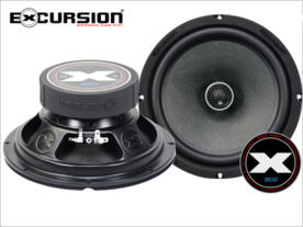 EXCURSION RX 802 - 20cm DIN 2Way Coaxial with Silkdome Tweeter