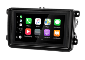 Voor Volkswagen, Seat, Skoda Wireless Apple Carplay &amp; Android auto autoradio &ndash; navigatie 4x80W inclusief canbus