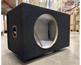 GAS Audio Power Gepoorte Subwooferkist 10" 29 liter GAS Audio Power Gepoorte Subwooferkist 10" 29 liter