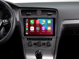 DAB+ autoradio navigatie voor Volkswagen Golf 7 | Apple Carplay en Android | DSP sound | Qled 10-inch ARG-1000DAB (grijs)