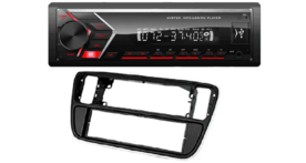 1-din autoradio geschikt voor Volkswagen Up, Seat Mii, Skoda Citigo 2012-2016