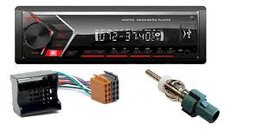 1-din autoradio Citroen C2, C3. Berlingo, Fiat Scudo