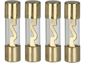 AGU zekering 20 Ampere (goud) 4 stuks in blister AGU zekering 20 Ampere (goud) 4 stuks in blister