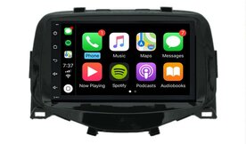 Wireless Carplay en Android octa core navigatie geschikt voor Toyota Aygo / Citroen C1 / Peugeot 108 bj 2014+