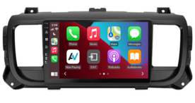 Citro&euml;n Jumpy | Toyota Proace | Peugeot Expert 2016+ | Opel Vivaro 2021+ Apple Carplay en Android navigatie | DSP sound | Qled 9-inch AV-D040Q