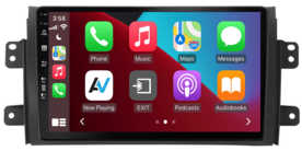 Suzuki SX4 / Fiat Sedici Apple Carplay en Android auto navigatie | DSP sound | octa core 64GB | Qled 9-inch AV-D040Q