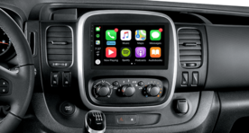 Navigatie voor Fiat Talento | Dacia Logan, Duster | Opel Vivaro (met OEM navigatie) navigatie | Carplay Android 12 | DDR4 octa core 4+64GB