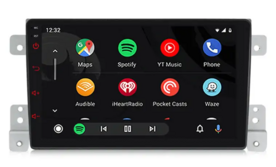 Suzuki Grand Vitara 2005 &ndash; 2015 Carplay en Android navigatie 9&rdquo; | DAB+
