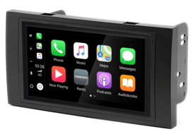 Wireless Apple Carplay &amp; Android auto autoradio navigatie voor diverse Ford modellen (zwart rechthoekig) Audiovolt XPA-675BT
