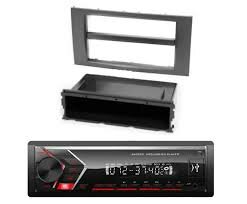 1-din autoradio Ford Focus, C-Max 2005-2011 S-Max, Fusion, Transit 2006-2011 (Donker grijs)