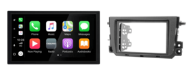 DAB+ Wireless Apple Carplay &amp; Android auto navigatie voor Smart ForTwo 2010&ndash;2017 Audiovolt XPA-675DBT