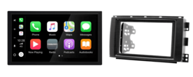 DAB+ Wireless Apple Carplay &amp; Android auto navigatie voor Smart ForTwo 2007-2010 Audiovolt XPA-675DBT