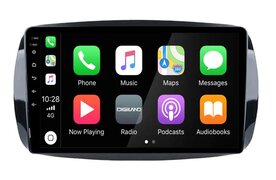 DAB+ autoradio navigatie voor Smart fortwo 2016+ | Apple Carplay en Android | DSP sound | Qled 9-inch ARG-900DAB