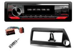 DAB / BT autoradio Ford KA 1996-2007 | 4&times;50 watt | multicolor | Audiovolt AMS-450DAB