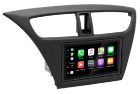 geschikt voor HONDA Civic Hatchback 2012+ wireless Apple Carplay &amp; Android auto autoradio &ndash; navigatie 4x80W Audiovolt XPA-675BT