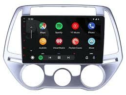 Hyundai I20 bj 2012 &ndash; 2014 (handmatige en auto airco) navigatie draadloos Car link en Android 11 | DDR4 octa core | DAB+ autoradio | Full HD 9&rdquo; scherm