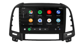 DAB+ Wireless Apple Carplay &amp; Android auto navigatie voor Hyundai Santa Fe 2006-2012 4x80W Audiovolt XPA-675DBT