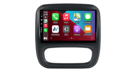 Opel vivaro, Renault Trafic en Fiat talento Apple Carplay en Android auto navigatie | 8-core 4+64GB | DSP sound | QLED 9&rdquo; | AV-D040Q