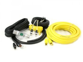 PRO 24 - 2 Channel 21,4mm&sup2; Installation Cable KIT - 1200 Watt