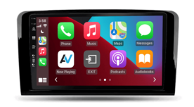Mercedes Benz ML/GL klasse 2005&ndash;2012 Apple Carplay en Android navigatie | DSP sound | Qled 9-inch AV-D040Q