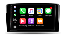 DAB+ autoradio navigatie voor Mercedes Benz ML/GL klasse 2005&ndash;2012 | Apple Carplay en Android | DSP sound | Qled 9-inch ARG-900DAB
