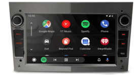 Opel navigatie autoradio | octa core chip | draadloos smartphone link | DSP sound &ndash; antraciet grijs