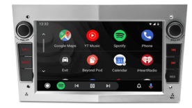 Navigatie voor Opel zilver | DDR4 octa core chip 4GB ram| Carplay en Android 12 | DSP sound