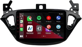 DAB+ autoradio navigatie voor Opel Corsa E 2014-2019 | Apple Carplay en Android | DSP sound | Qled 9-inch ARG-900DAB