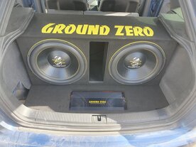 subwoofer kist op maat (dual subwoofers)