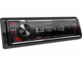 Kenwood KMM-BT209 Autoradio - USB/BT Rood
