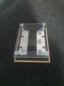 zekering houders met aluminium strip (3 spots)