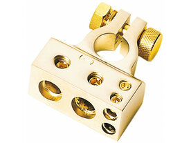 Batterij Behuizing / negative (goud ) 1 x 35 mm&sup2; / 1 x 20 mm&sup2; / 2 x 10 mm&sup2;