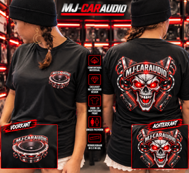 MJ-CarAudio T-Shirt &ndash; Skull Edition 🔥