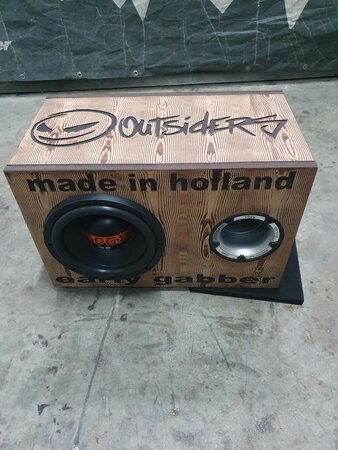 OUTSIDERS prijs inc subwoofer