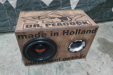 DR.PEACOCK prijs is inc subwoofer