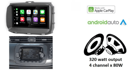 DAB+ Wireless Apple Carplay & Android auto navigatie voor Alfa Romeo Giulietta (940) 2014+ Audiovolt XPA-675DBT