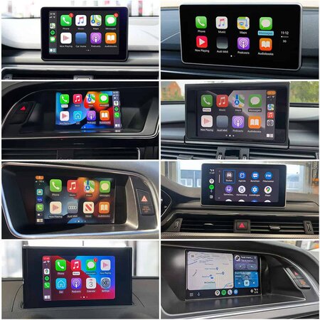 Audi A1 draadloos Carplay en Android auto interface | originele navigatie uitbreiding 2012-2018