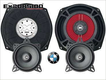 EXCURSION PX 8.2B - 20cm BMW 2-Way Underseat Sub Set