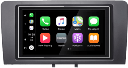 Navigatie voor Audi A3 | draadloos Carplay en Android auto | DAB+ autoradio XPA675DBT