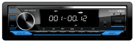 DAB / BT autoradio Volvo XC70 2007-2011 | 4×50 watt | multicolor | Audiovolt AMS-450DAB