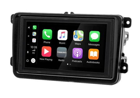 Voor Volkswagen, Seat, Skoda Wireless Apple Carplay & Android auto autoradio – navigatie 4x80W inclusief canbus
